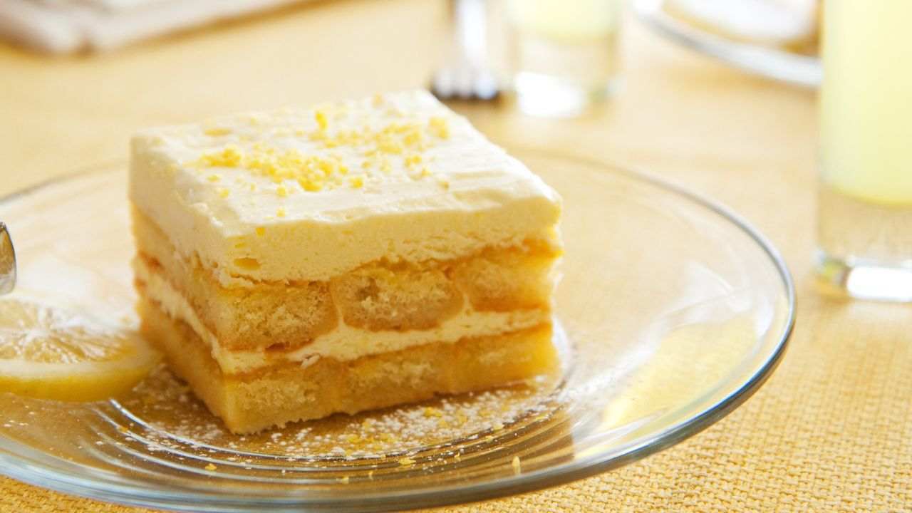 Tiramisù al limone