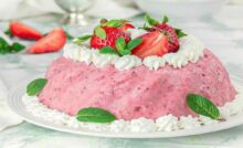 bavarese alle fragole
