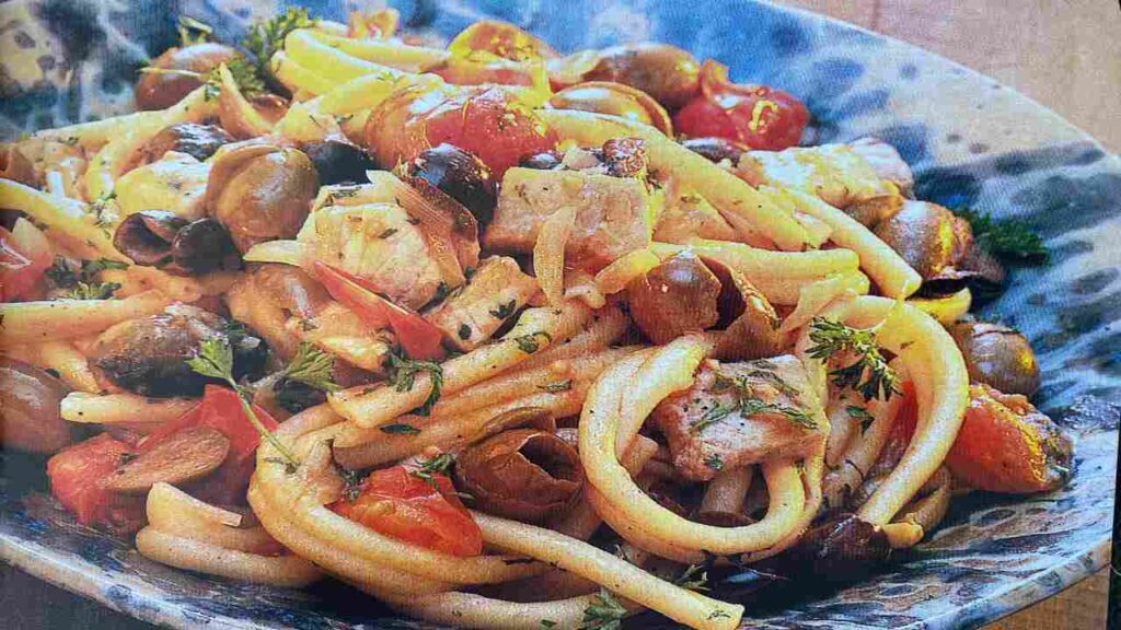 pasta pesce spada e olive